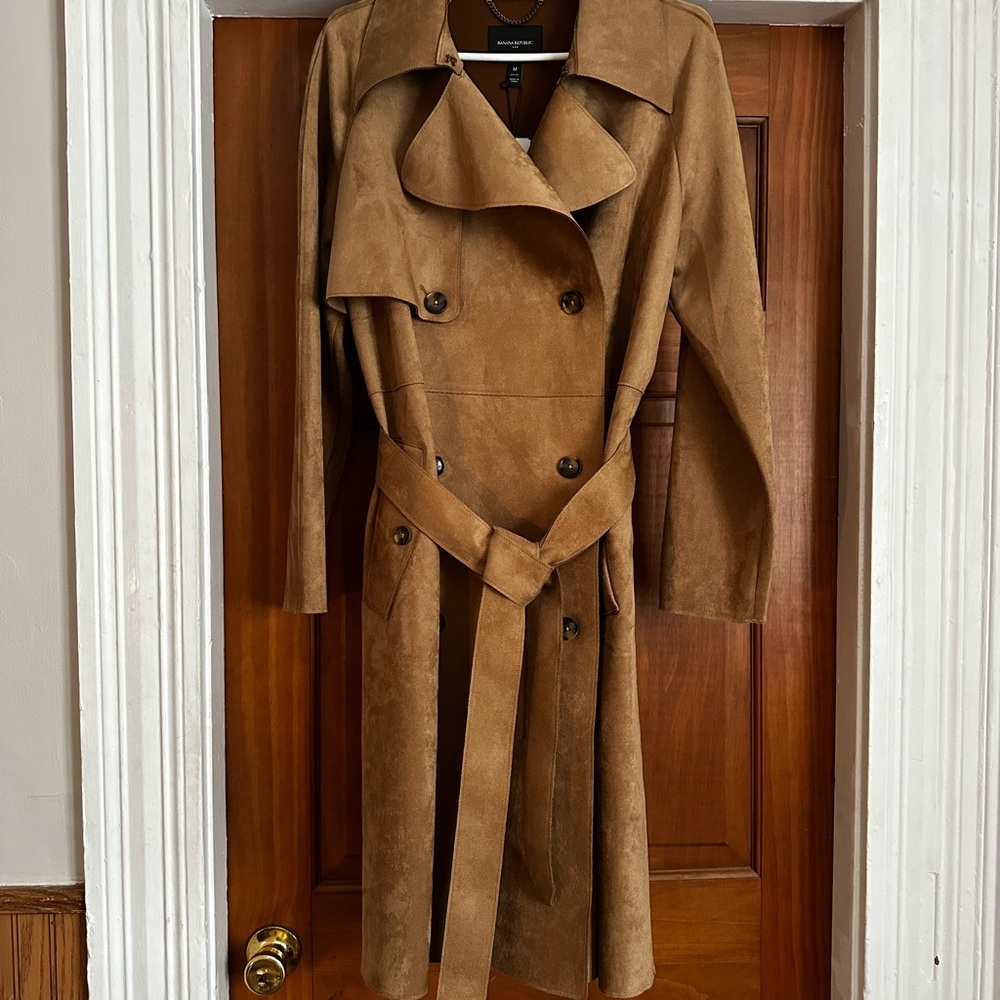 Banana Republic Tan Trench Coat